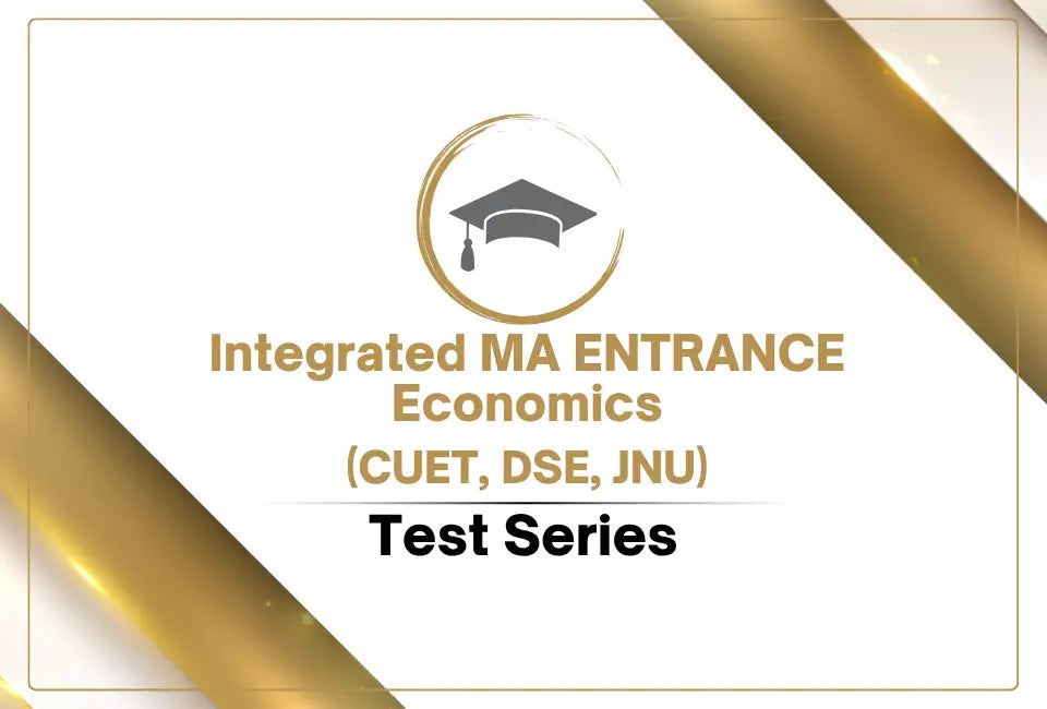 Integrated MA Economics Entrance Test Series