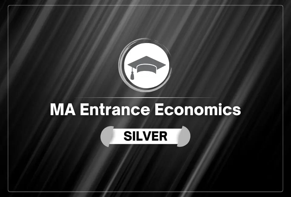 MA Entrance Economics (Silver)