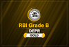RBI Grade B DEPR (Gold)