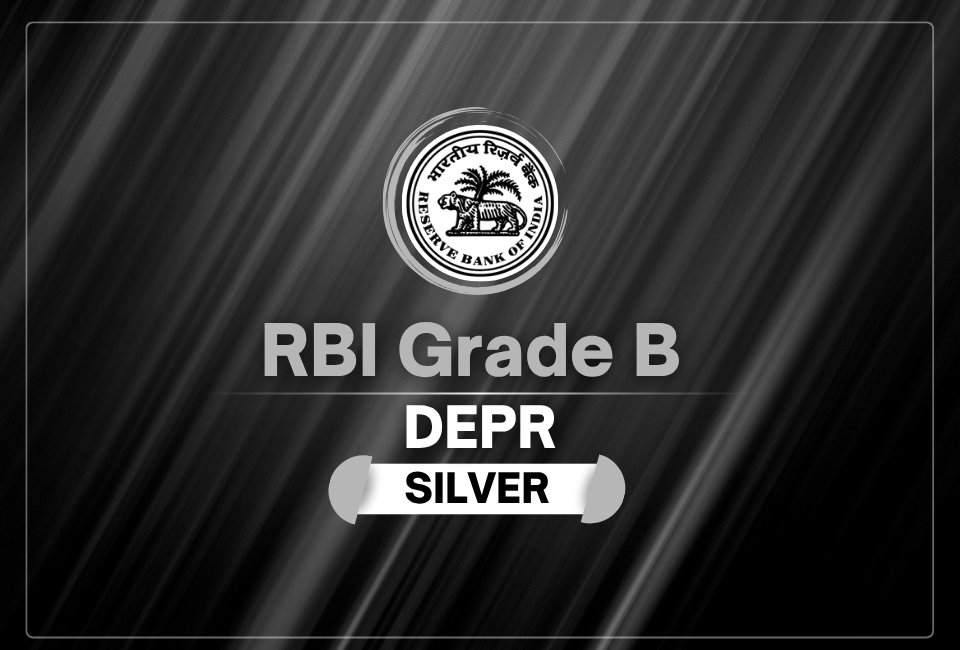 RBI Grade B DEPR (Silver)