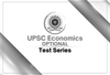 UPSC Economics Optional Test Series