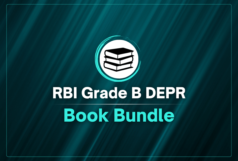 RBI Grade B DEPR - Book Bundle