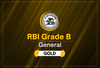 RBI Grade B General (Gold)
