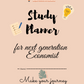 Economics Study Planner